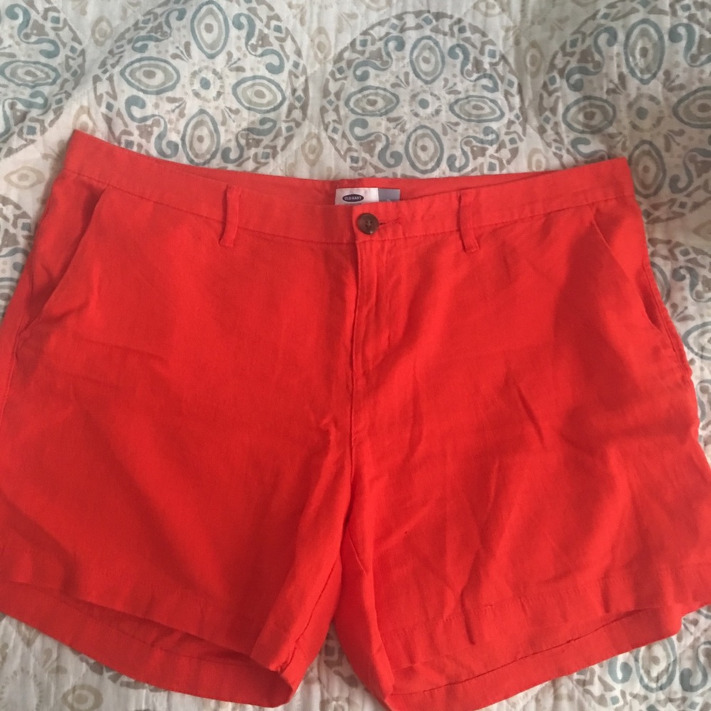 Red shorts